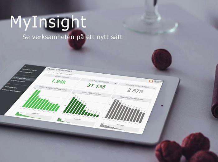 Ipad som visar nya MyInsight