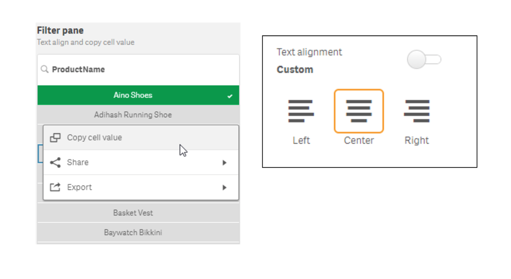 Qlik Sense - ny release - Förbättring i Filterruta