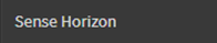 Knapp med text Sense horizon